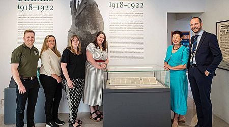 Collins diaries on display in Clonakilty