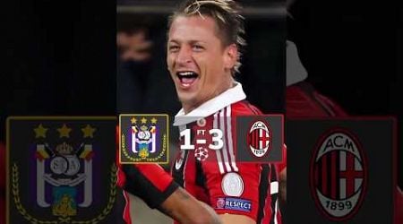 Philippe Mexes Stunning Overhead Kick vs Anderlecht