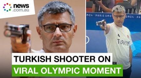 Viral Turkish shooter reveals truth behind Olympics moment