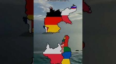 #europe #germany #poland #map #mapping #flag #countries #history #geography #shorts #fyp #maps