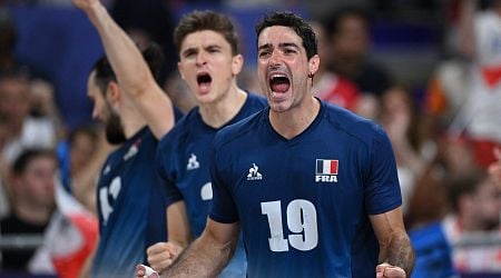 France crushes No. 1 Poland to win back-to-back Olympic volleyball golds