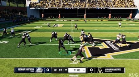 EA Sports College Football 25 - Georgia Southern Eagles vs Appalachian State Mountaineers - Gameplay