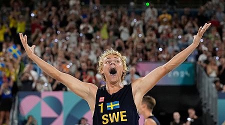 Paris Olympics: Jump-setting Swedes Beat Germany to Win Beach Volleyball Gold