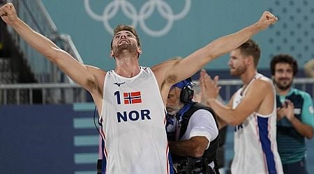 Jump-setting Swedes beat Germany to win the Olympic beach volleyball gold medal