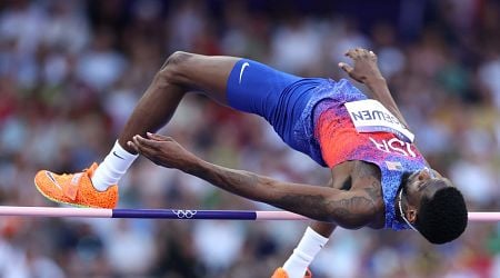 USA's Shelby McEwen Wins Silver Medal in Men's High Jump at 2024 Olympics