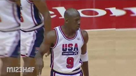 Michael Jordan Barely Broke a Sweat in the Olympics (1992.07.26)