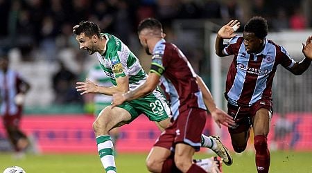 Shamrock Rovers miss glorious chance to join title race after Drogheda draw