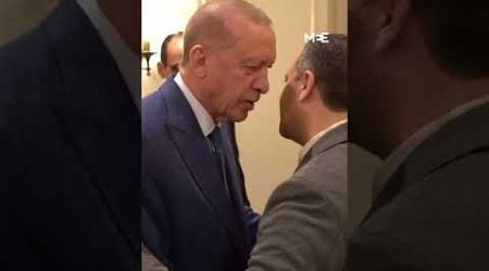 Turkish President Erdogan meets with the sons of assassinated Hamas Chief Ismail Haniyeh