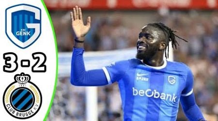 Genk vs Club Brugge 3-2 Highlights | Jupiler Pro League 2024 eFootball Game Play