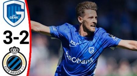 Genk vs Club Brugge (3-2) Patrik Hrosovsky Goal | All Goals and Extended Highlights