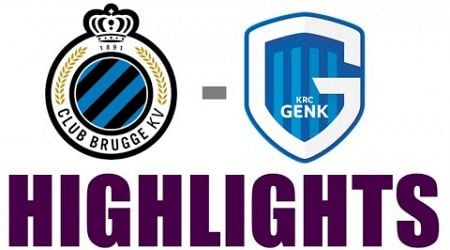 KRC Genk 3-2 Club Brugge Highlights | Pro League 2024/25