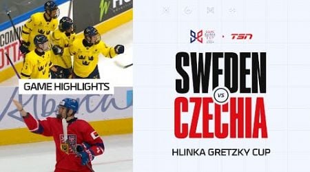 Czechia vs. Sweden FULL HIGHLIGHTS -- 2024 Hlinka Gretzky Cup