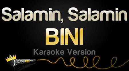 BINI - Salamin, Salamin (Karaoke Version)