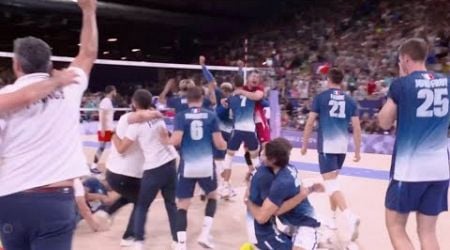 France vs Poland Men&#39;s Volleyball Final Highlights, France won Gold Medal at Paris Olympic 2024