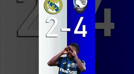 Real Madrid vs Atalanta : UEFA Super Cup Score Predictor - hit pause or screenshot