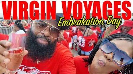 Virgin Voyages 2024 Group Cruise: Embarkation Day