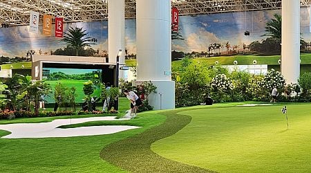 Golfzon launches hybrid indoor golf course in China