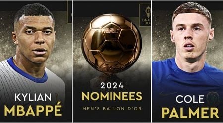 2024 Ballon d'Or, Coach of the Year, Yachine Trophy & Kopa Trophy Nominees