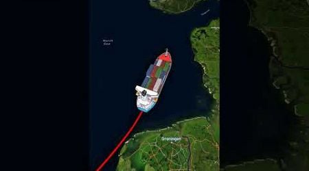 Ireland to Finland cargo ship #history #travelmap #cargocarrier #historicalmaps #cargoship