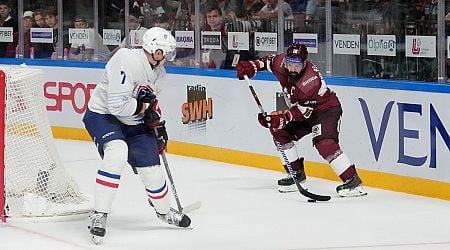 Latvian hockey heroes book their Olympic place with victory over France