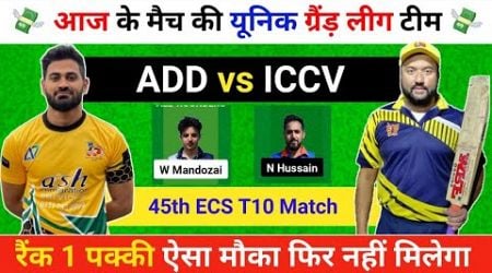 Austrian Daredevils vs Indian CC Vienna, ADD vs ICCV, Dream11, ICCV vs ADD, Today Match Prediction