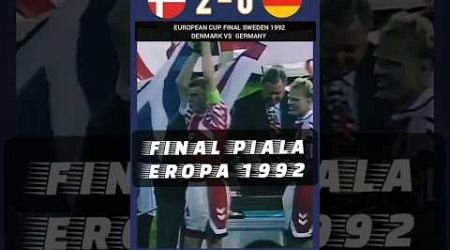 FINAL PIALA EROPA 1992 || EUROPEAN CUP 1992 || Denmark vs Germany || @historysport70