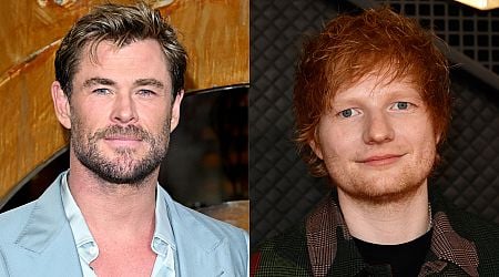 Chris Hemsworth Plays the Drums in Surprise Appearance at Ed Sheeran Concert!