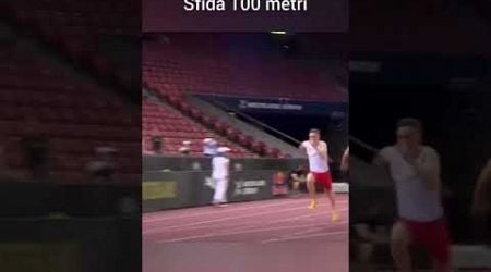 Sfida 100 metri Duplantis vs Warholm. Vittoria in 10&quot;37 contro 10&quot;47