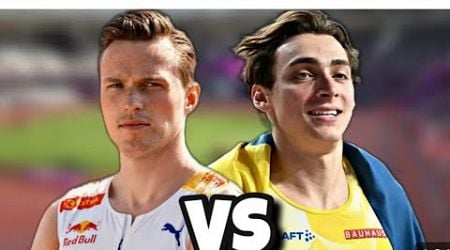 Mondo Duplantis vs Karsten warholm (Duplantis wins 100m dash)