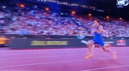 Duplantis mot Warholm 100 meter