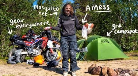 Motorcycle Camping Reality: The Final Stretch Across Finland Ep.11