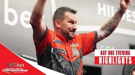 WINNING RETURN! Day One Evening Highlights - 2024 German Darts Championship