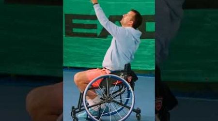 Tennis fauteuil aux jeux paralympiques #ia #jo #tennis #parisolympics2024 #tennis #paralympics