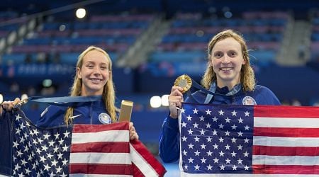 Katie Ledecky, USA Top Australia for Most Swimming Gold on Olympics Medal Count 2024