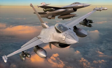 U.S.-Made F-16 Fighter Jets Spotted Over Ukraine