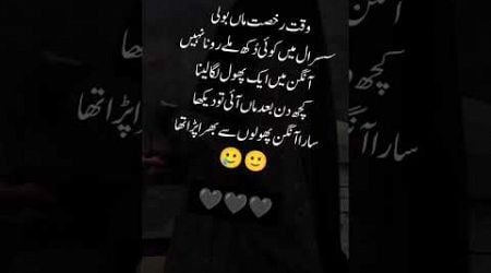 Ruksti k waqt maa boli #sad #poetry #urdu #trendingshorts #sadwrites #sadsong #quotes #sadstatus