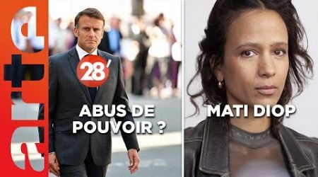 Mati Diop / Crise politique : Macron abuse-t-il de ses pouvoirs ? | 28 minutes | ARTE