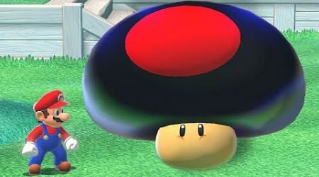 What Happens When Mario uses the Ultimate Evil Mega Mushroom? (HD)