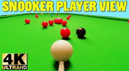 How To Play Snooker Player View / Headcam POV GoPro