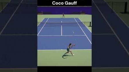 Emma Navarro vs Coco Gauff | US OPEN | #Shorts #Tennis #Gaming #Tiebreak #usopen