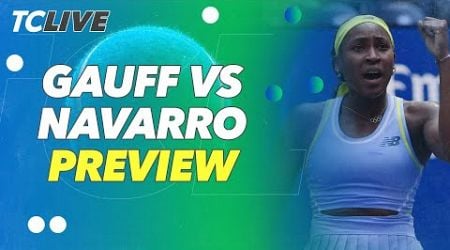 Coco Gauff and Emma Navarro Set for Fourth Round Battle | TC Live