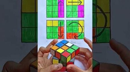 Rubik&#39;s cube 3 by 3 magic trick solve...#shorts #cube #rubiks #youtube @mrratancuber