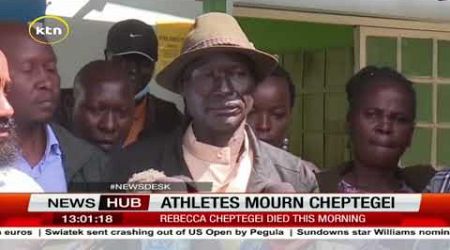 Athletes mourn Rebecca Cheptegei