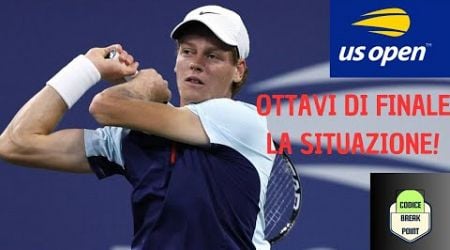 #SINNER A CACCIA DEI QUARTI DI FINALE, IL QUADRO DEGLI OTTAVI! #USOPEN