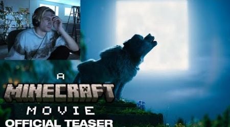 xQc&#39;s Reaction after watching Minecraft Movie Teaser