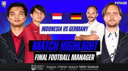 Indonesia Juara Dunia Football Manager !!! | FIFAe World Cup 2024 | Indonesia vs Germany