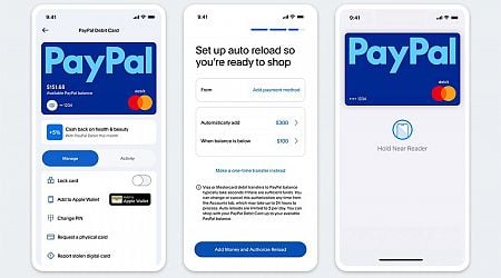 PayPal Debit Card Now Supports Apple Wallet With Up to 5% Cash Back