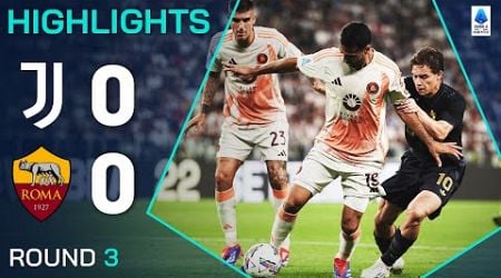 JUVENTUS-ROMA 0-0 | HIGHLIGHTS | The sides share the spoils at the Allianz Stadium | Serie A 2024/25