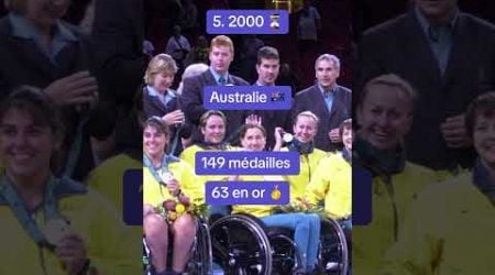 Les 10 derniers gagnants des Jeux Paralympiques ! #jeuxparalympiques #jo2024 #paris2024