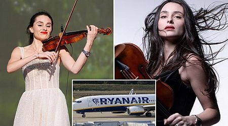 Award-winning violinist Esther Abrami denied boarding Ryanair flight with 200-year-old instrument: 'I begged them'